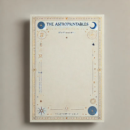 Kit of Mini File Folders with Astrological Clocks - TheAstroPrintables